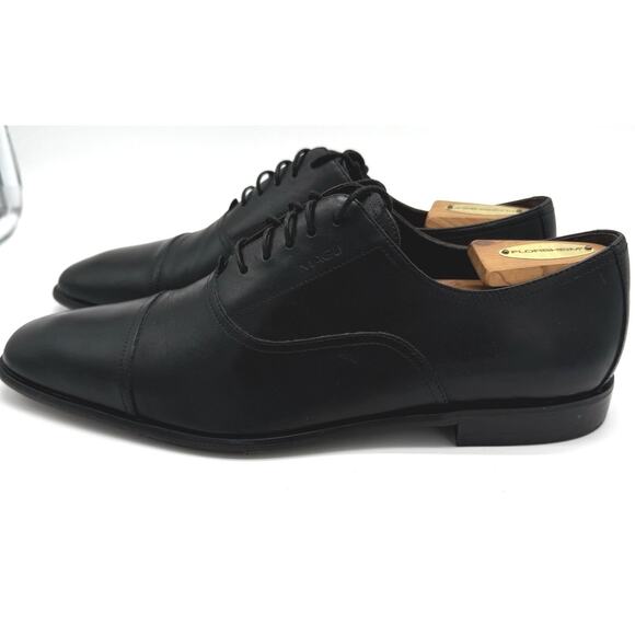 Bruno Magli Men's Shoes 10 Leather Lace-Up Oxford Dress Cap Toe Lightly Used - Picture 1 of 13